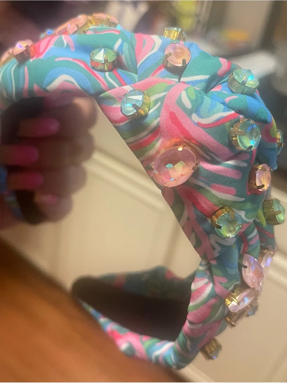 Brianna Cannon colors this